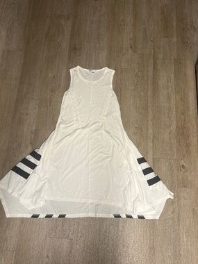 Y3 X ADIDAS TUNIC WHITE DRESS SIZE M